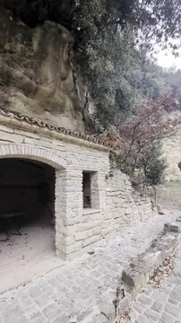 Eremo dei frati bianchi a Cupramontana nelle Marche in Italia