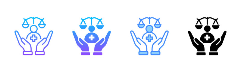 Personal Injury Multi Style Icon Set