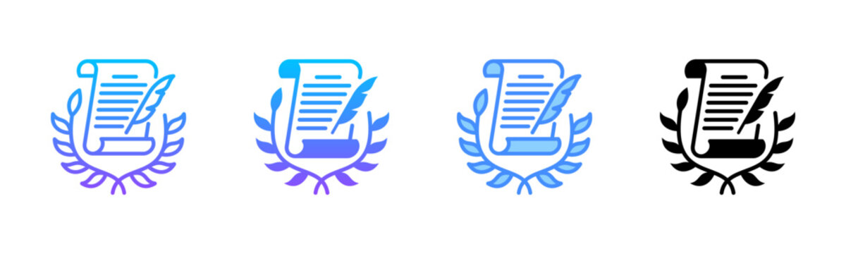 Testament Multi Style Icon Set