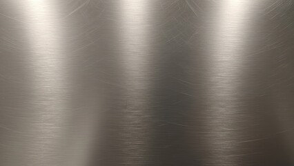 Shiny Metallic Surface with Light Reflections.