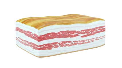 Block of Streaky Bacon