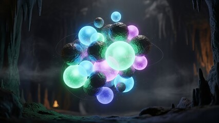 Complex Metallic Knot 3D Art