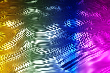 Abstract colorful flowing waves background with smooth gradients
