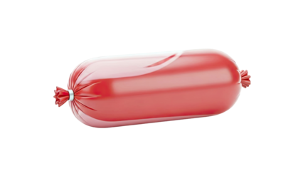 Single Ham Sausage in Red Packaging
