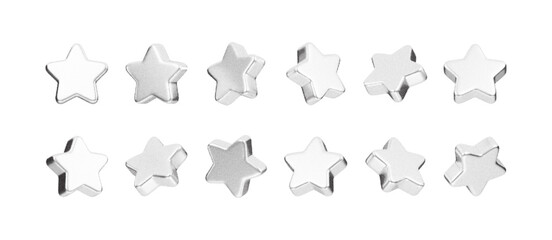  Abstract gradient star design with grain texture and spray effect, showcasing 3D dotwork pattern on black surface with white stipple noise and geometric halftone elements.