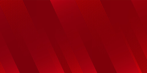 Obraz premium Abstract Red Geometric Background with Diagonal Lines and Modern Gradient Design. Modern creative trendy design in vector illustration