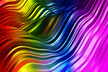 Abstract colorful flowing waves background with smooth gradients