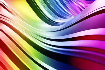 Abstract colorful flowing waves background with smooth gradients