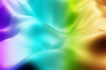 Soft abstract rainbow surface with smooth organic gradients