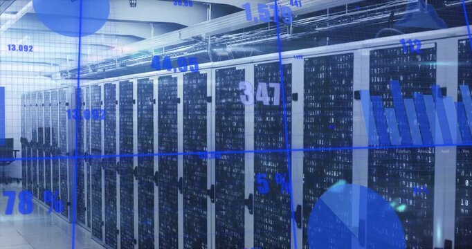 The global network of internet service providers and data processing centers is a complex system