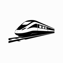 Spanish High-Speed Train Travel &ndash; Modern Railway Vector