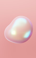 Abstract geometric shapes, abstract spheres, mobile phone wallpaper, desktop wallpaper, 3d rendering.