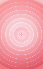 Abstract multi-layered curved background, 3d rendering.