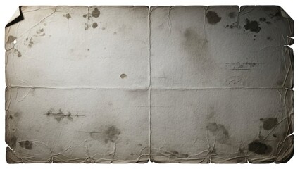 Old Damaged Photo Album Pages Closeup.