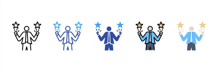 Success Multi Style Icon Set