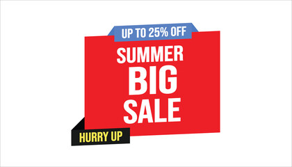summer big sale up to 25% off hurry up