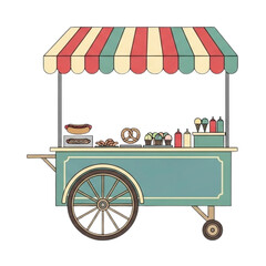 Food push cart  © Rizky
