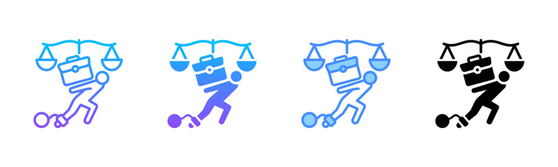 Liability Multi Style Icon Set