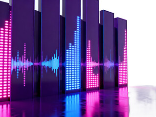Digital Sound Equalizer with Colorful Visualization