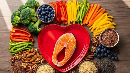 Fresh vegetables and aromatic spices with green herbs are arranged on a white background as healthy ingredients for a festive Christmas meal or a gourmet kitchen dish