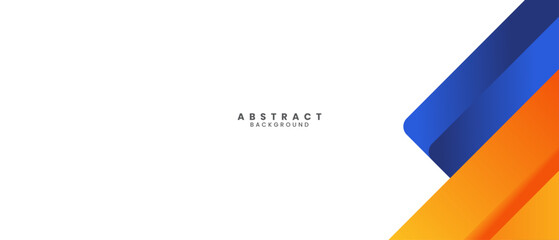 abstract orange blue geometric background vector illustration suitable for banner, adv, poster and business card