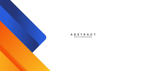 abstract orange blue geometric background vector illustration suitable for banner, adv, poster and business card