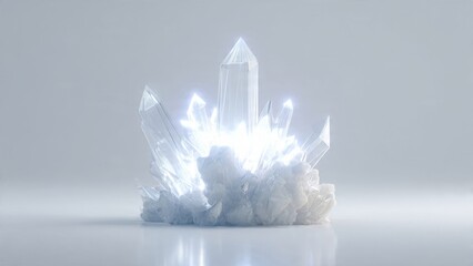 Glowing Crystal Cluster