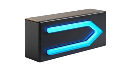 Illuminated Arrow Sign