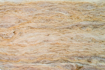 Orange Mineral Wool Insulation Texture