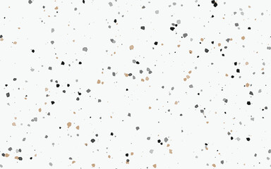 Obraz premium Contemporary Terrazzo Flooring Texture with Neutral Grey and Tan Flakes