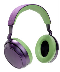 Wireless headphones isolated on white background, Wireless headphones sport Game device on white With clipping path,