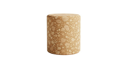 Cylindrical Cork with Natural Texture