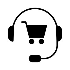 Shopping icon vector. Online shopping Illustration sign. Purchases symbol. Sale logo.