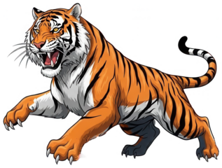 Tiger png Bengal cutout Feline png Striped cutout Big cat png Predator png Jungle cutout Wildlife png Animal png Beast png Carnivore png Roar png
