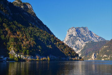 Traunsee mit Traunstein
