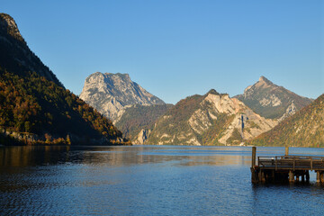 Traunsee mit Traunstein