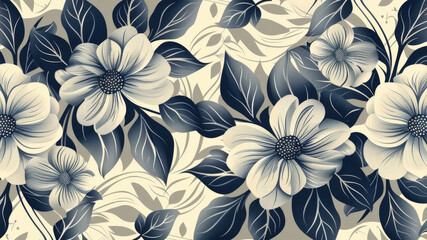 Abstract floral background in pastel colors, monochrome pattern. Dreamy and elegant design. Close-up. Full frame