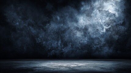 Dark Abstract Background with Soft Textures and Smoky Clouds Creating a Mysterious Atmosphere for Studio Photography and Graphic Design Projects