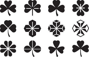 Variations of Shamrock and Geometric Clover Designs (75) illustration