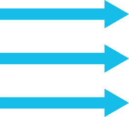 Air flow arrows collection. Wind stream, fresh water direction, conditioner or filter system infographic elements. Vector arrow icons set