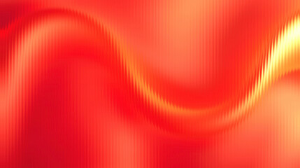 Vibrant red and orange abstract background with flowing curves