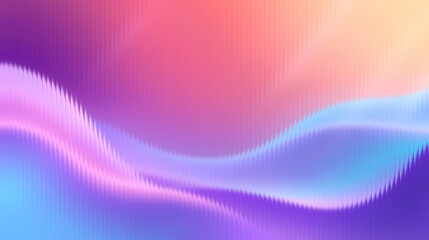 Vibrant abstract waves in purple, pink, and blue gradient