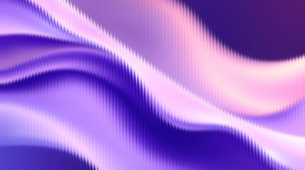 Vibrant purple and pink abstract wave design background