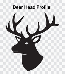 Deer and Stag Silhouettes | Antler Wildlife Icons, Forest Animal Logos & Minimalist Nature Badge Collection