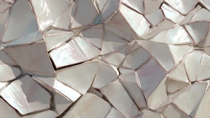 Iridescent Mother of Pearl Mosaic Texture