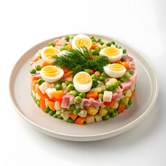 traditional russian salad olivier