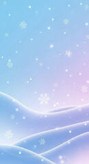 blue winter background