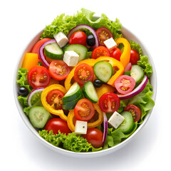fresh and delicious vegetable salad