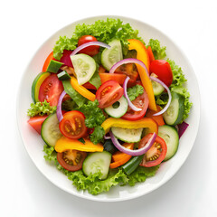 fresh and delicious vegetable salad