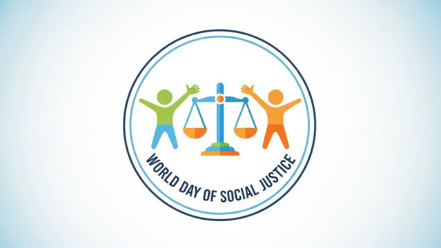World Day of Social Justice Scales Balance Equality Diversity